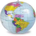 Globe, Geopolitical, Inflatable